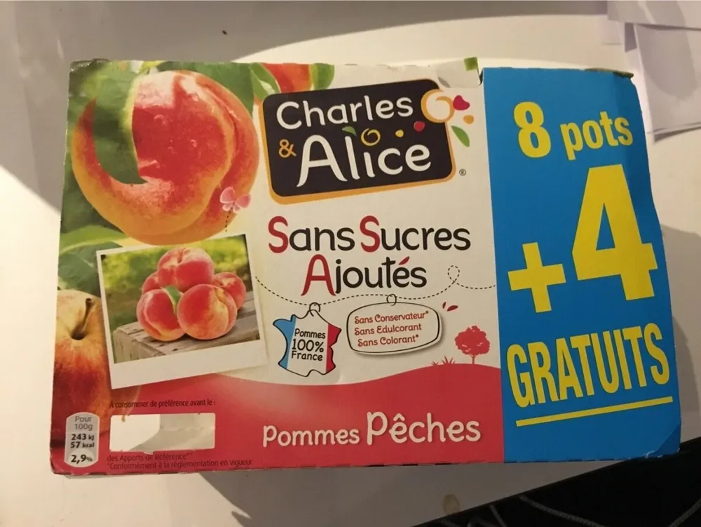 Compote Pommes Pêche
