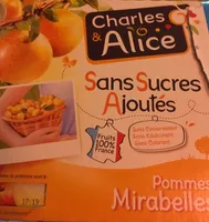 Spécialité de pommes mirabelles sans sucres ajoutés