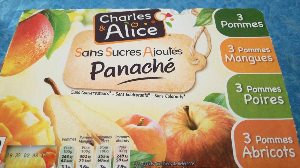 Panaché de Compotes sans Sucres Ajoutés