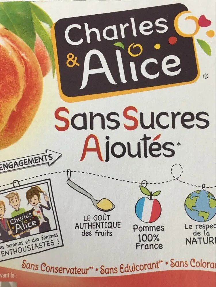 Purée de Pêches Pommes