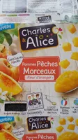 Charles & Alice Pommes Pêches Morceaux