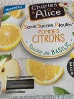 Pommes Citrons Basilic SSA