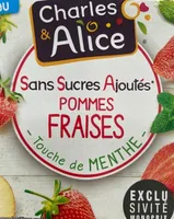 Pommes Fraises Touche de menthe