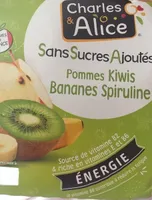 Pommes Kiwis Bananes Spiruline