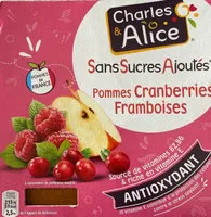 Spécialités de Pommes, Cranberries et Framboises
