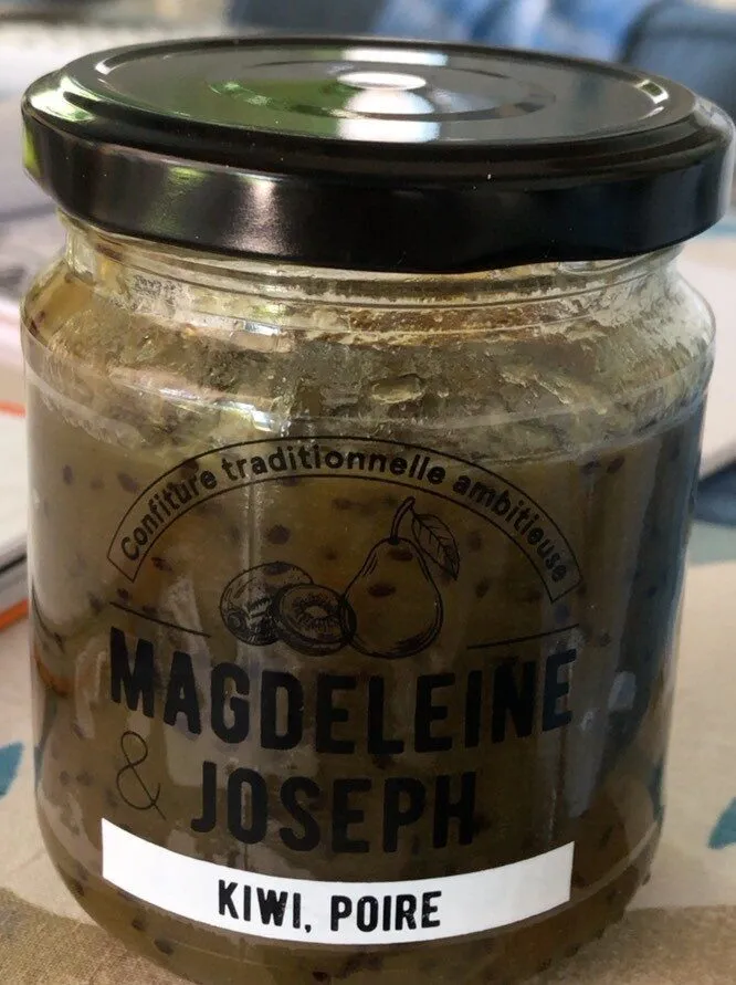 Confiture kiwi poire