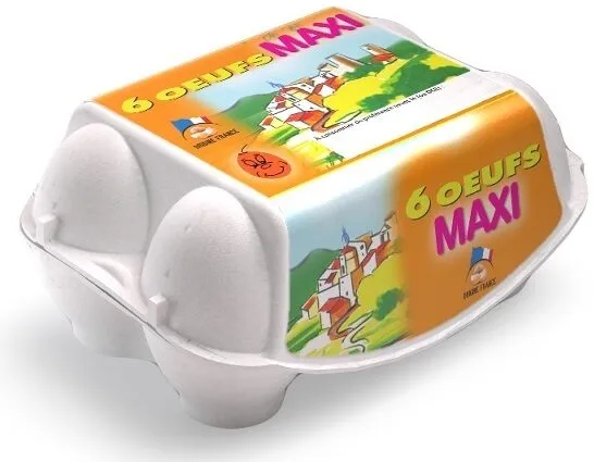 6 maxi œufs