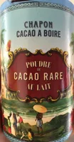 Poudre de cacao rare au lait