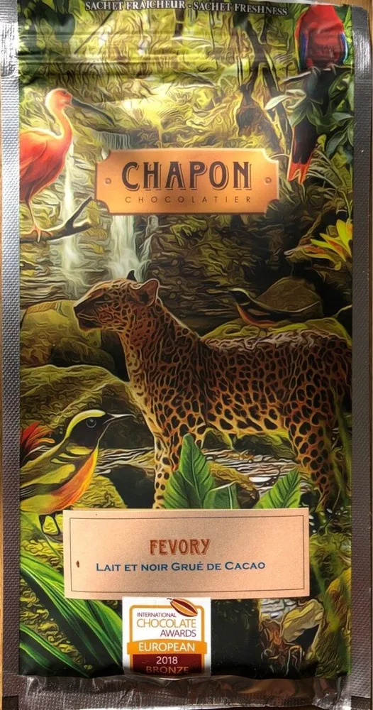 Fevory Lait et Noir Grué de Cacao
