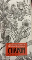 Chocolat lait praline coco