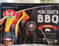 Mini Diots BBQ chorizo