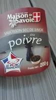 Saucisson sec de Savoie au poivre
