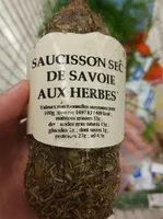 Saucisson sec de Savoie aux herbes