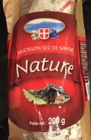Saucisson sec de Savoie, nature