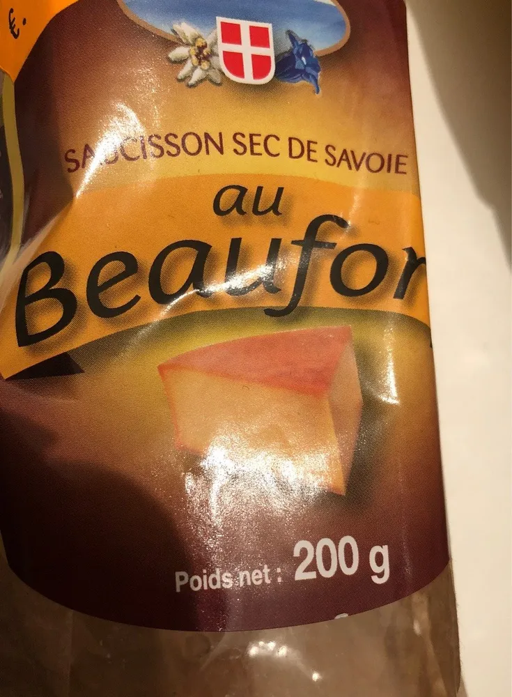Saucisson au beaufort