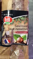 Saucisson aux noisettes