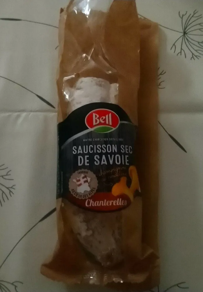 Saucisson aux chanterelles DE SAVOIE