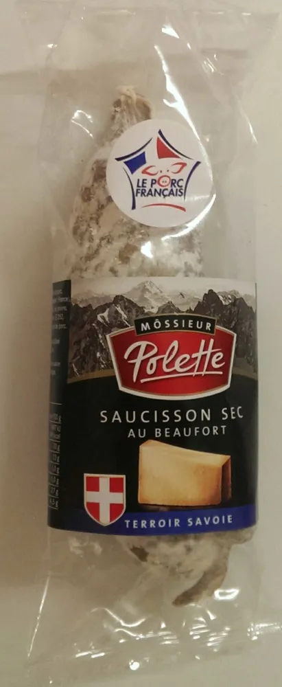 Saucisson sec au Beaufort