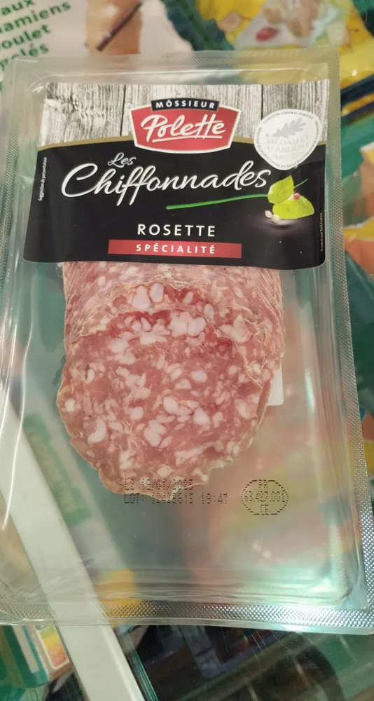 Les chiffonnade rosette 120g