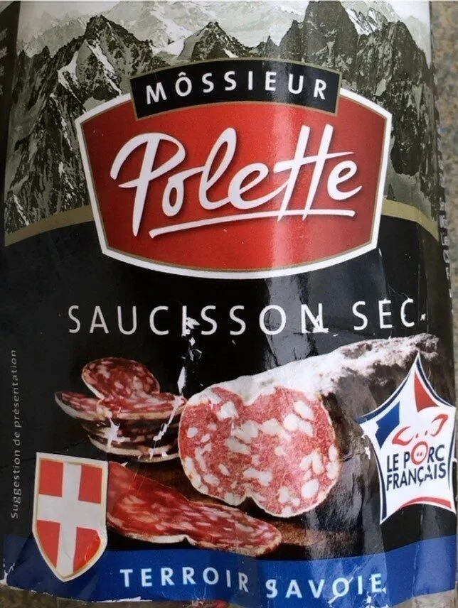Saucisson sec terroir savoie