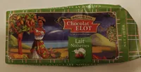 Chocolat au lait et aux noisettes