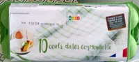 10 Œufs datés coqmouillette