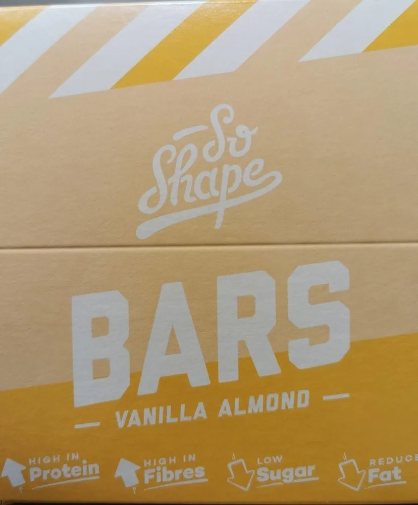 Bars so shape vanille amande
