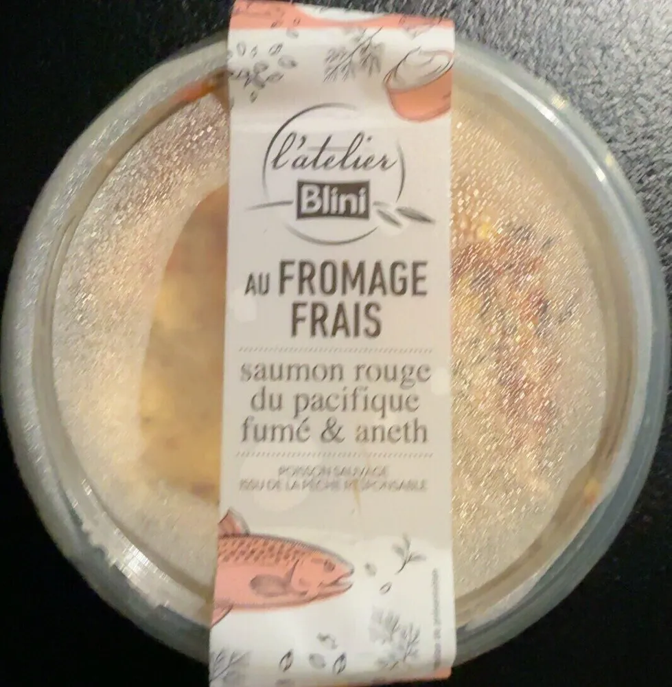 Fromage Frais Saumon Rouge