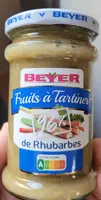 Fruits à tartiner de Rhubarbes