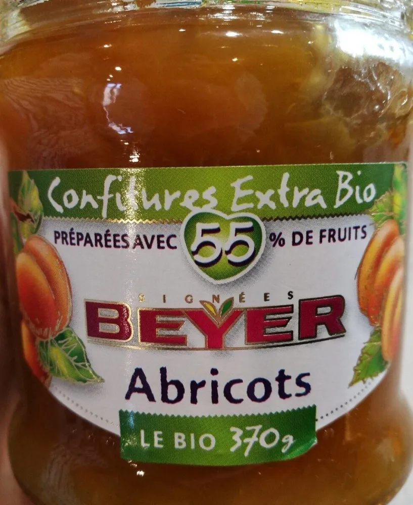 Confiture abricots extra bio