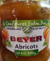 Confiture abricots extra bio