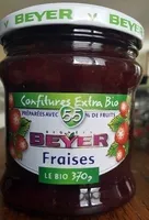 Confitures Extra Bio Fraises