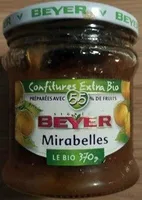 Confiture extra bio Mirabelles