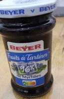 Fruits à tartiner de Myrtilles