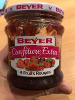Confiture 4 fruits rouges