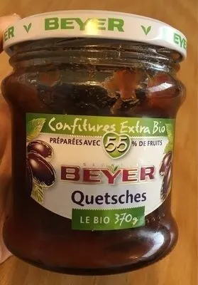 Confiture bio quetsches