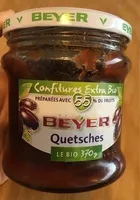 Confiture bio quetsches