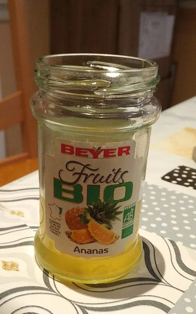 Ananas au sirop