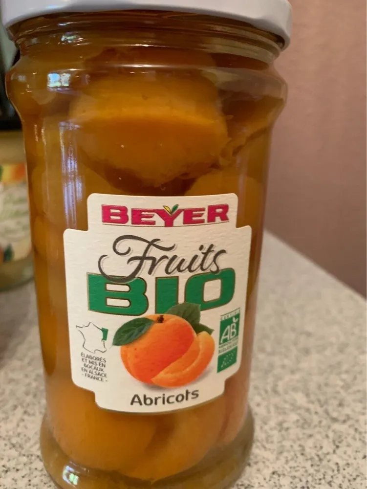 Fruits bio abricots