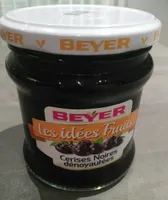 Cerises noires dénoyautées