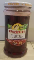 Griottes Dénoyautées Au Sirop Beyer, Bocal De 660ML,