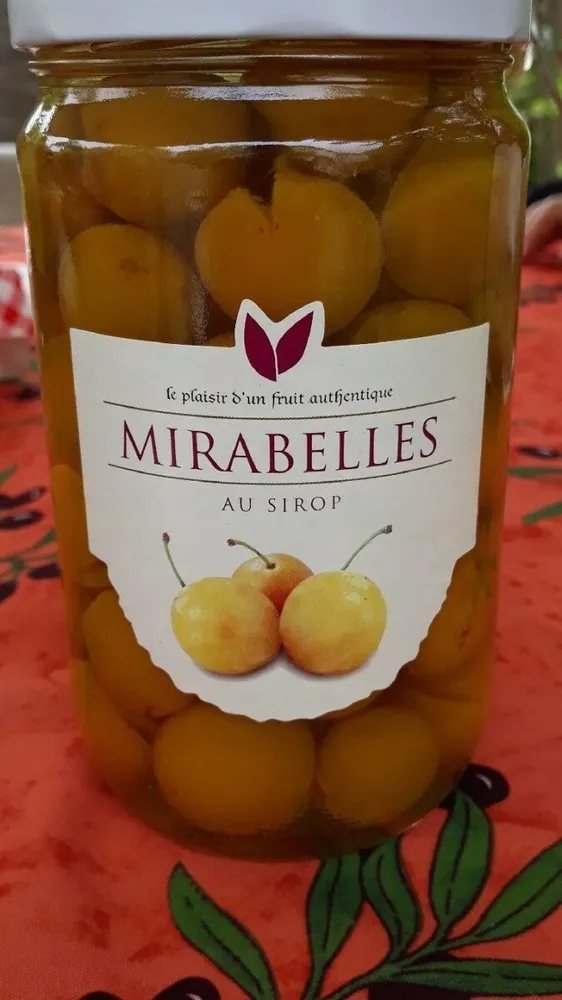 Mirabelles au sirop