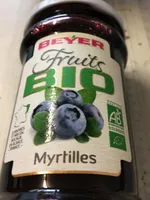 Fruits bio myrtilles
