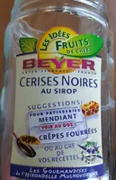 Cerises noires au sirop