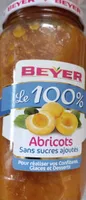 Confiture abricot sans sucres ajoutés