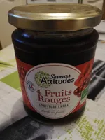 Confiture aux 4 fruits rouges