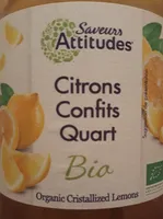Citrons confits Quart Bio