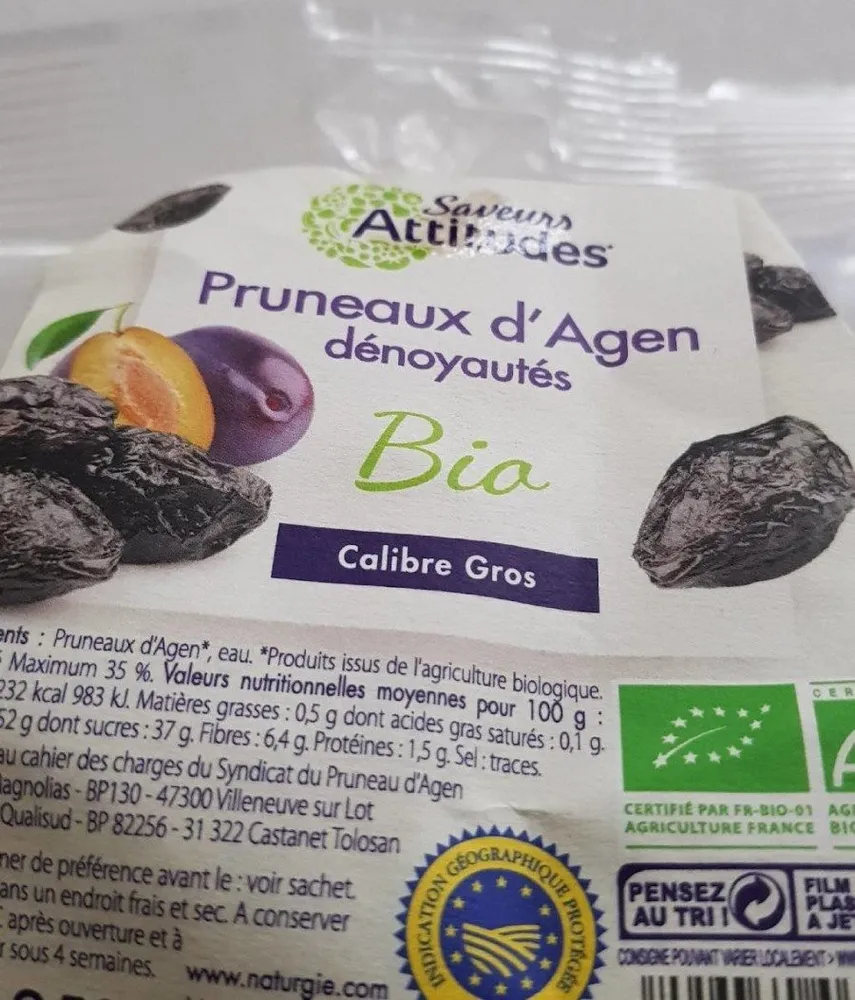 Pruneaux Agen Denoyautes Geant