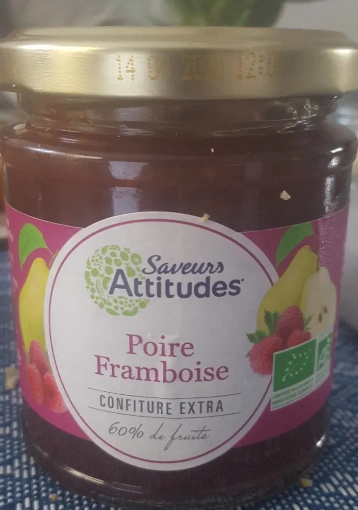 Poire Framboise Saveurs Attitudes