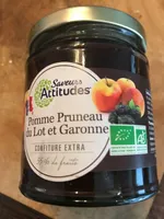 Confitures Pomme Pruneau du Lot et Garonne